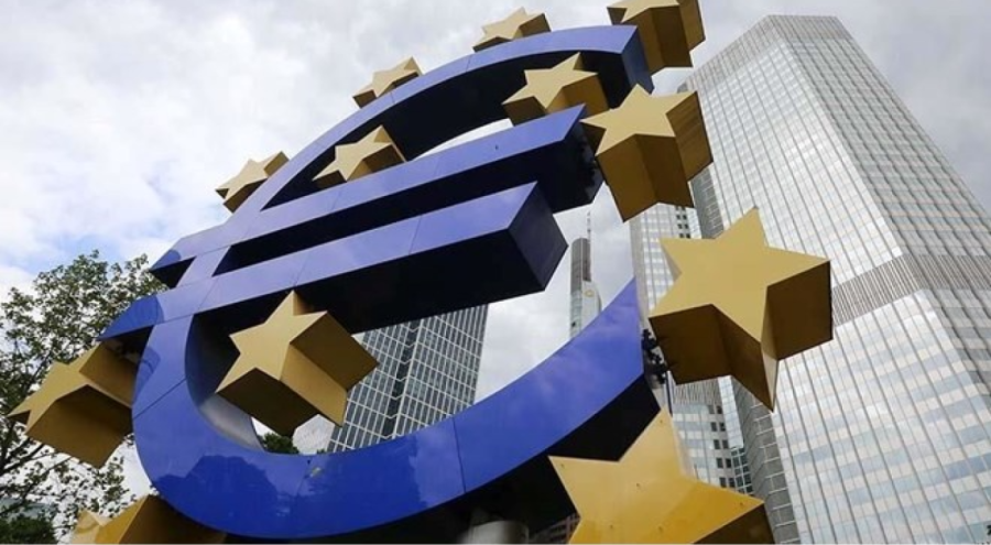 Euro Bölgesi'nde yataya yakın büyüme