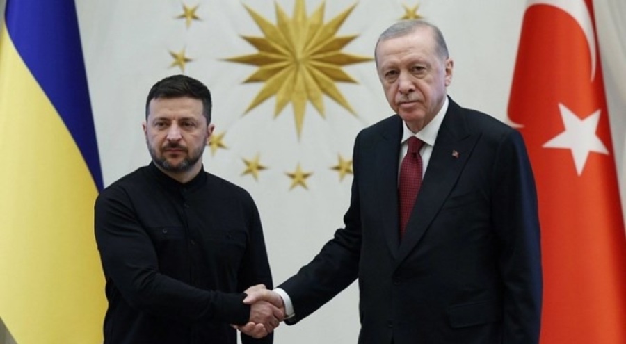 Cumhurbaşkanı Erdoğan'ın Zelenski ile görüşmesi başladı