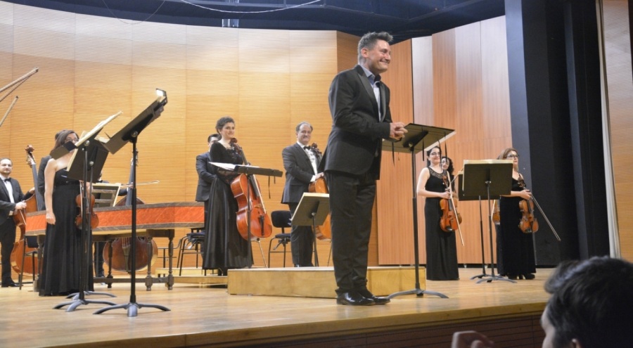Barok müzik sanatçısı Maurice Steger Bursa'da sahne aldı