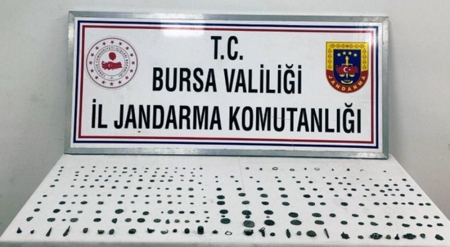 Bursa'da jandarmadan tarihi eser operasyonu! 1 tutuklama