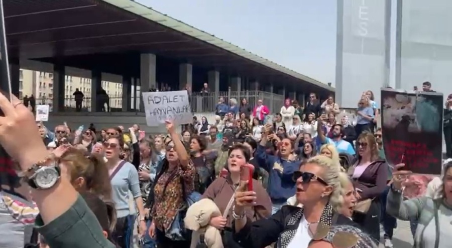 Osmangazi Belediyesi önünde protesto!