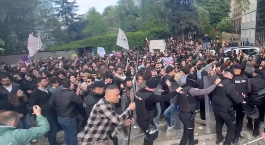 Boğaziçi Üniversitesi'nde 'Nureddin Yıldız' protestosu nedeniyle tutuklanan 1 öğrenci serbest bırakıldı
