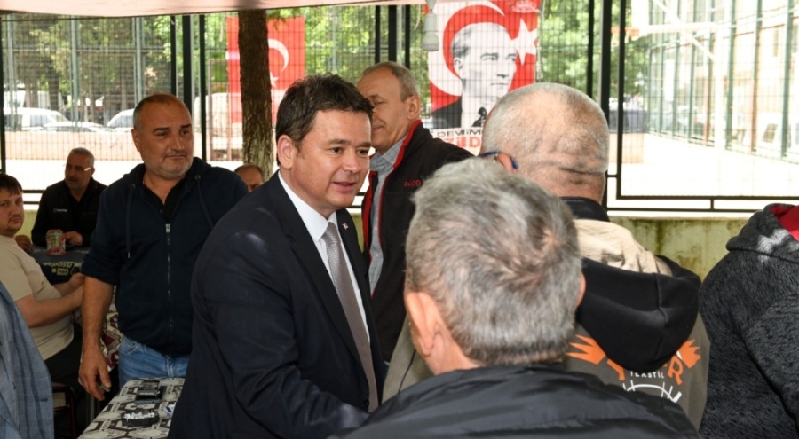 Osmangazi Belediye Başkanı Aydın'dan Demirtaş Barbaros Mahallesi'ne ziyaret