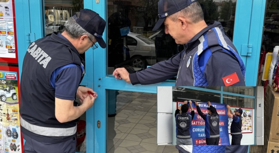 3 zincir markete kapatma cezası!
