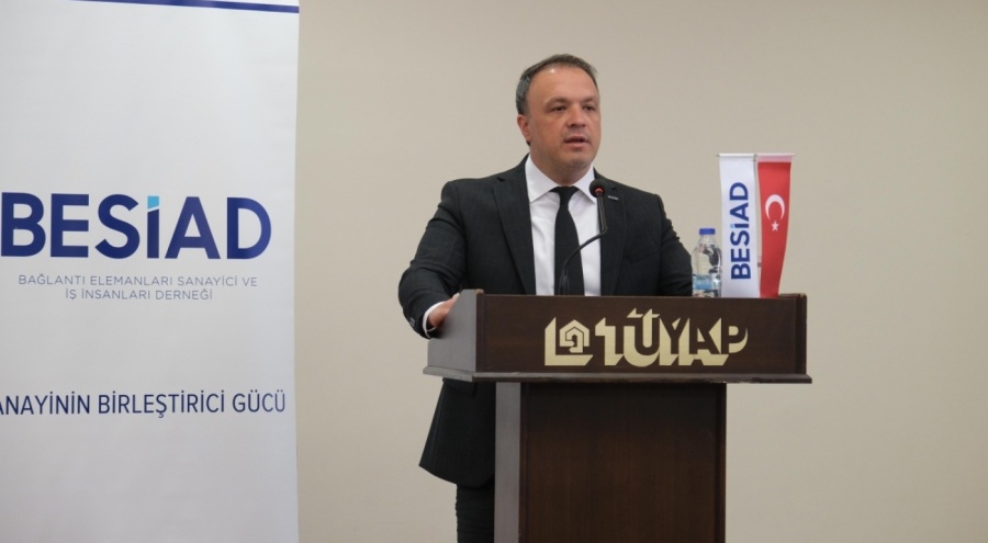 BESİAD'da Sinan Topuk güven tazeledi