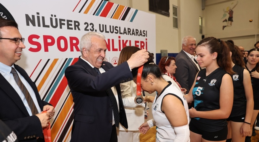 Nilüfer'de Uluslararası Spor Şenlikleri'ne muhteşem final
