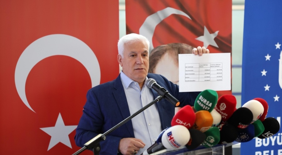 Büyükşehir Belediye Başkanı Bozbey: "Bursalıların da çalışma arkadaşlarımızın da haklarını koruyo...