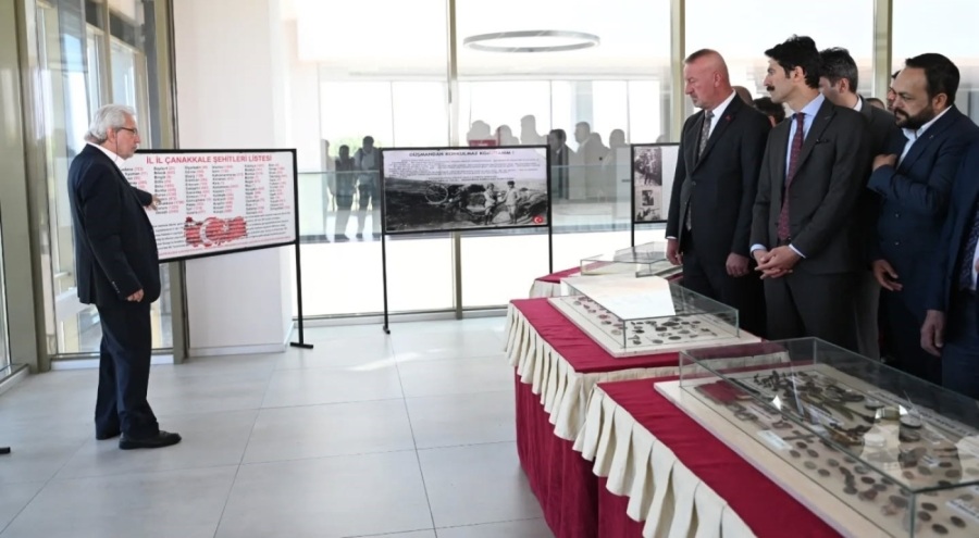 Bursa Karacabey'de Çanakkale Gezici Müzesi ziyarete açıldı