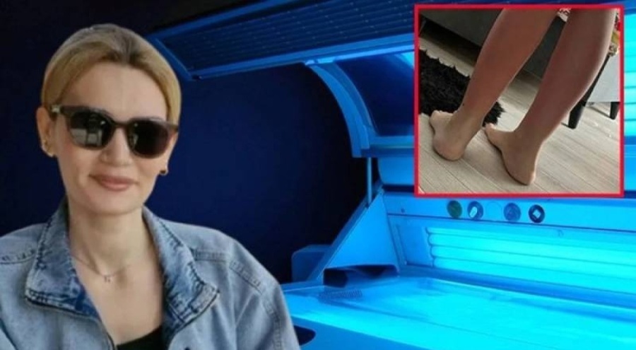 Solaryumda unutulan kadın kabusu yaşadı!