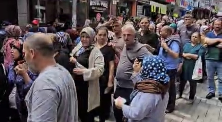 Bursa'da çekilişi duyan mağazaya koştu!