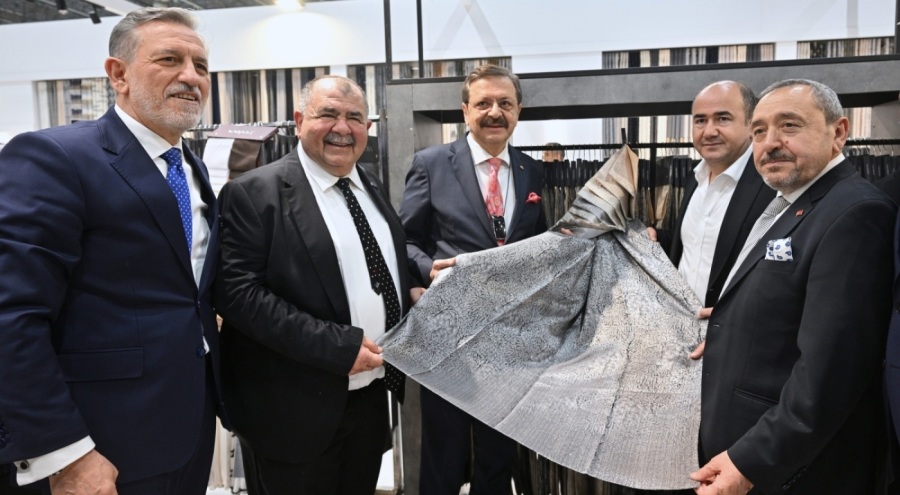 TOBB Başkanı Rifat Hisarcıklıoğlu'ndan HOMETEX Fuarı'na tam not
