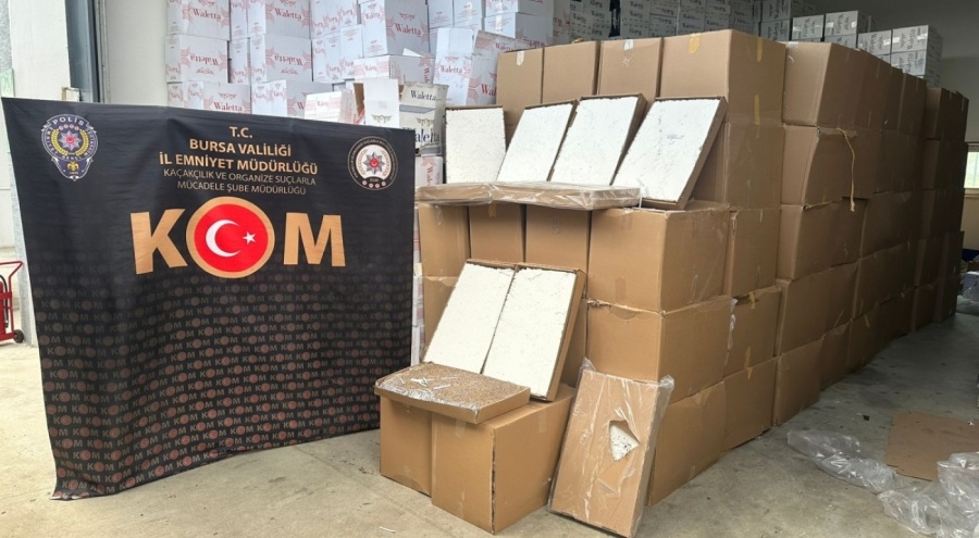 Bursa'da kaçakçılık operasyonu! Gözaltılar var