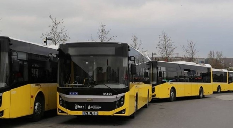 İstanbul'da Özel Halk Otobüsleri bugün kontak kapattı