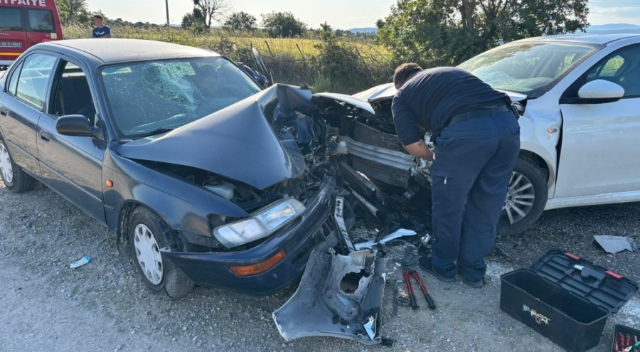 Trafik kazasında 5 kişi yaralandı