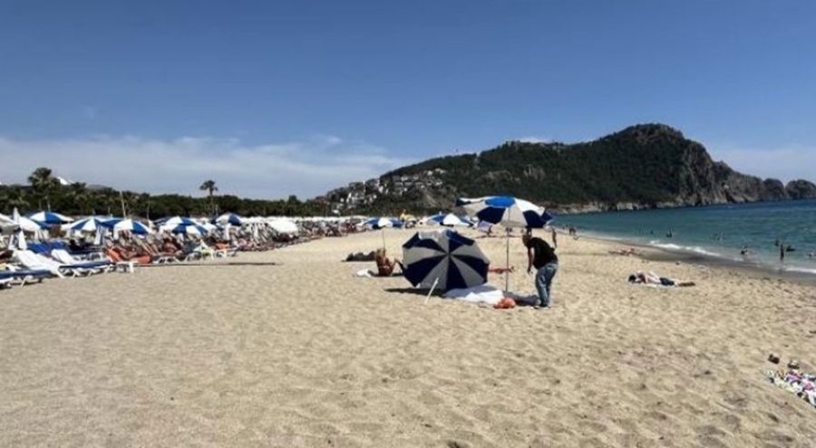 Alman turist sahilde yaşamını yitirdi
