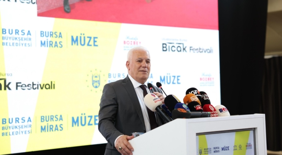 Başkan Bozbey müjdeledi! Bursa bıçağı dünya sahnesine çıkacak