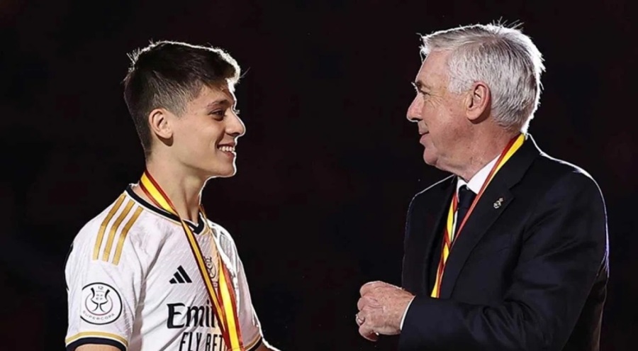 Arda Güler'den Ancelotti'ye veda