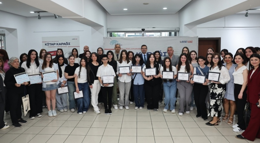Nilüfer'de en iyi kitap kapağı tasarımlarına ödül