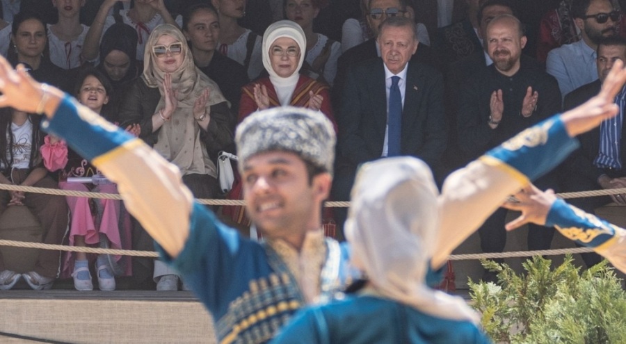 Cumhurbaşkanı Erdoğan'dan 7. Etnospor Kültür Festivali'ne ziyaret