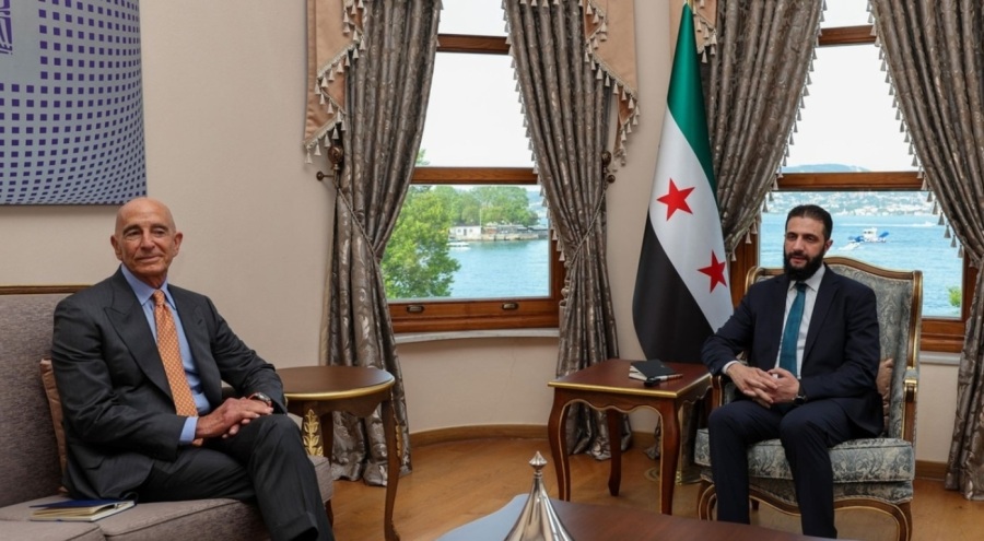 Şara, İstanbul'da ABD'nin Ankara Büyükelçisi Barrack ile bir araya geldi