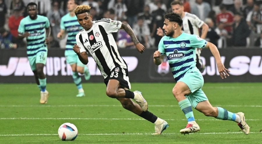 Beşiktaş, Rizespor'a 2-1 mağlup oldu