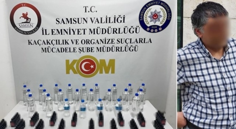 14 yaşındaki çocuğa alkol satan şüpheli, sahte içkiyle yakalandı