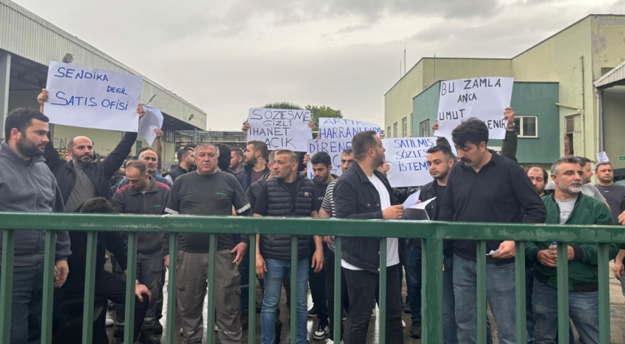 EMEP Bursa'dan açıklama: Aroma işçilerinin patrona ve sendikal bürokrasiye karşı verdikleri mücadeleyi destekliyoruz