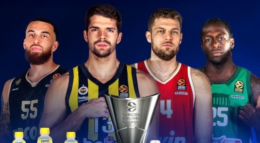 Turkish Airlines EuroLeague Final Four 2025'in resmi sponsor 3 markasıyla Uludağ İçecek oldu