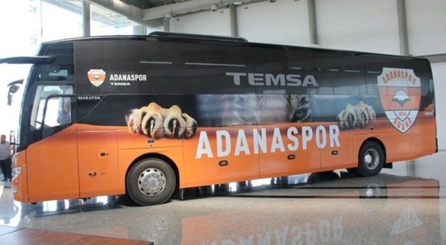 Adanaspor kulüp otobüsüne haciz