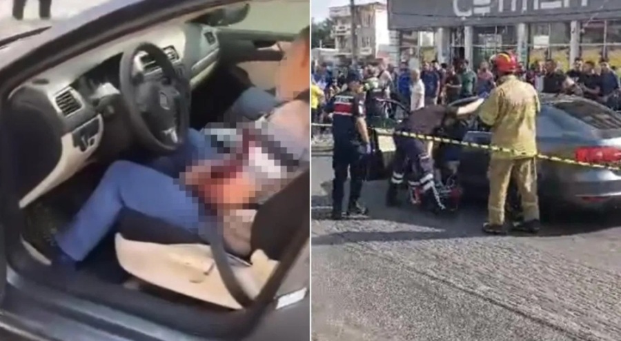 Yolun ortasında otomobili taradılar! Aynı aileden 3 kişi öldü
