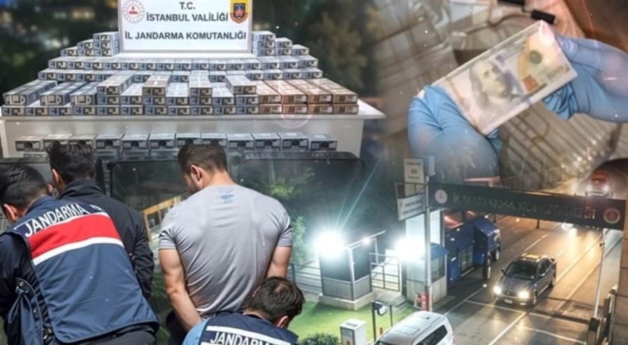 İstanbul'da 4,5 milyar liralık sahte döviz ele geçirildi