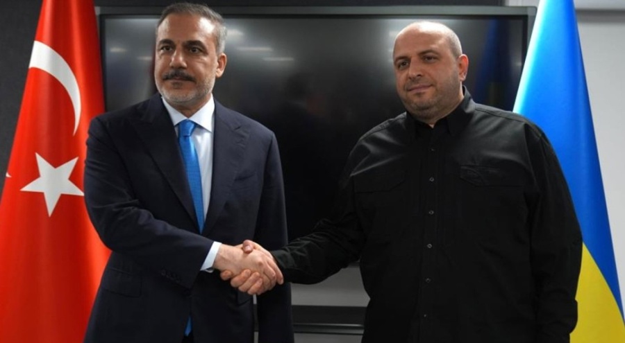 Bakan Fidan, Ukrayna Savunma Bakanı Umerov ile görüştü