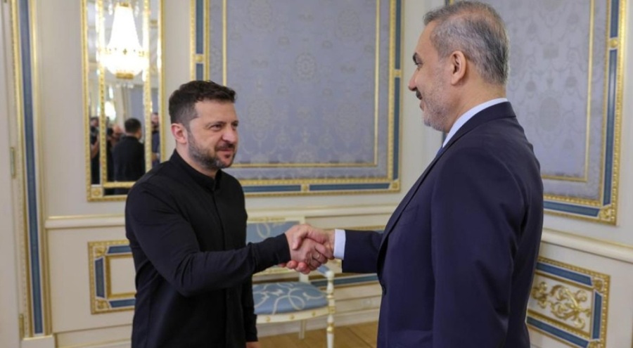 Bakan Fidan, Zelenski ile görüştü