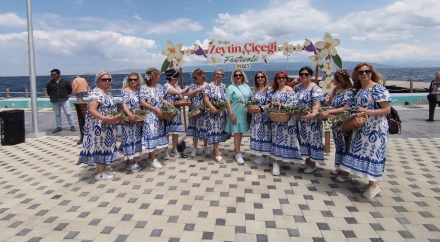 Tirilye'de "Zeytin Çiçeği Festivali" başladı