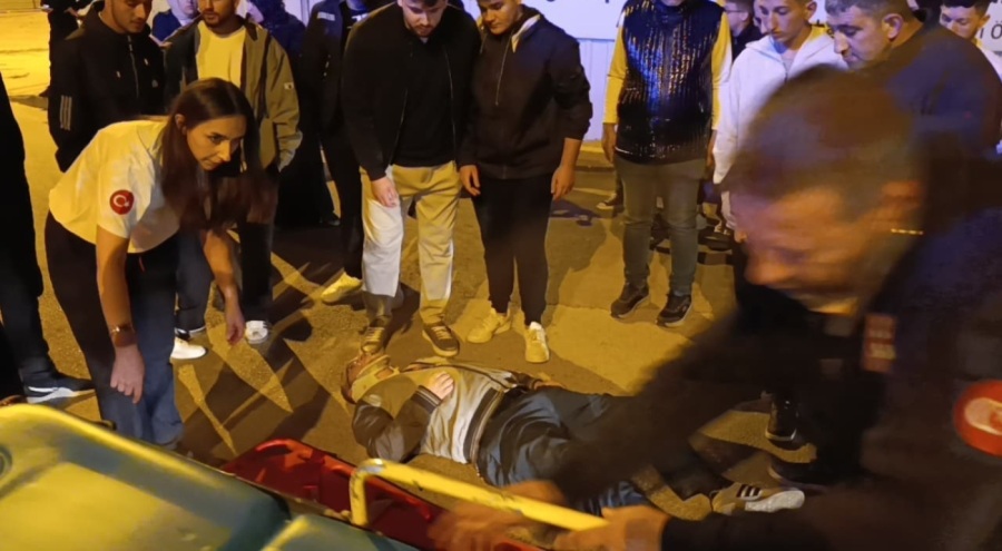 Bursa'da kaza! Otomobil ile motosiklet çarpıştı: 1 yaralı