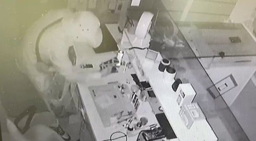 Telefon hırsızını şapkası yakalattı