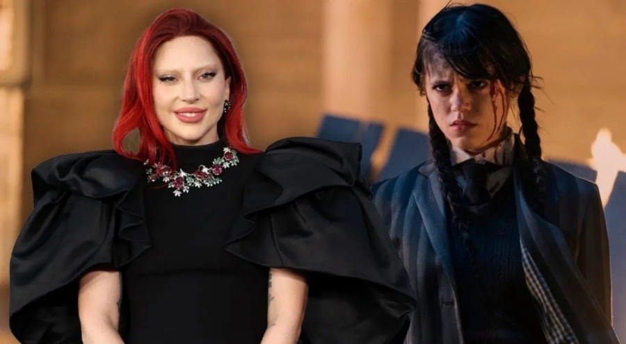 Jenna Ortega ve Lady Gaga aynı dizide bir araya geldi