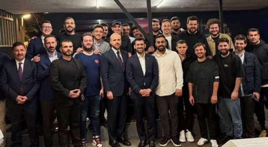 Bilal Erdoğan ünlü isimlerle bir araya geldi