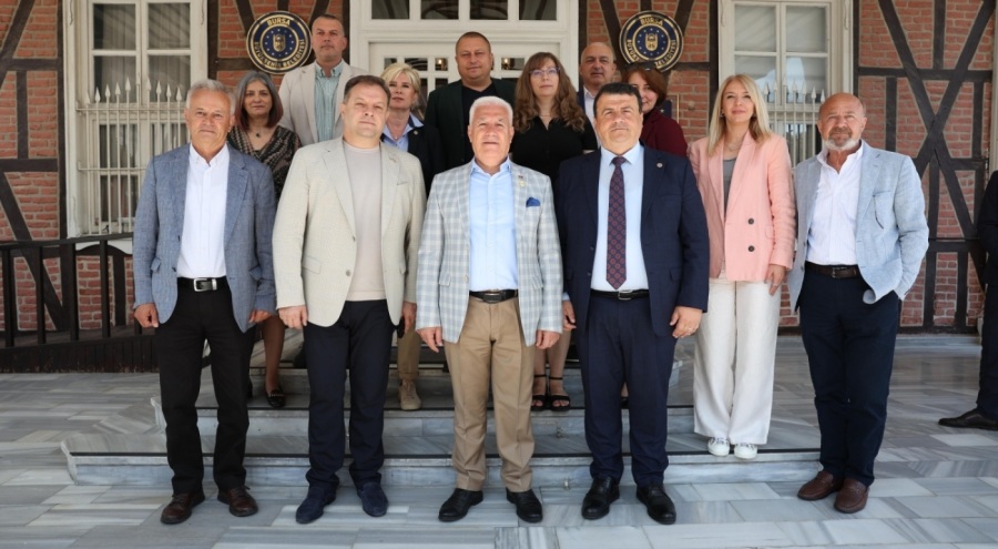 Başkan Bozbey kardeş şehir Tırnova'yı ağırladı
