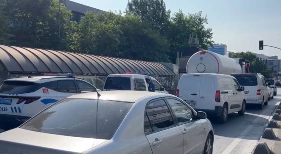 Yakıt tankeri çarpan yaya can verdi
