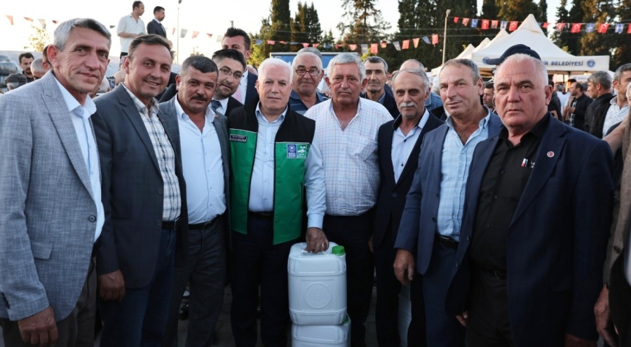 Bursa Büyükşehir Belediyesi'nden çiftçiye yüzde 100 hibe mazot desteği