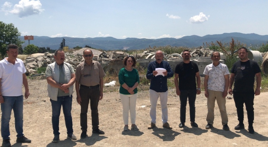CHP İznik İlçe Başkanı Eşiyok: İznik'in doğası, tarihi ve halkı ranta kurban edilemez!