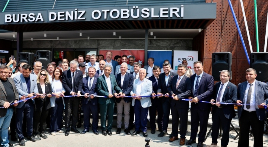 Yenilenen BUDO İskelesi ve hizmet binası açıldı