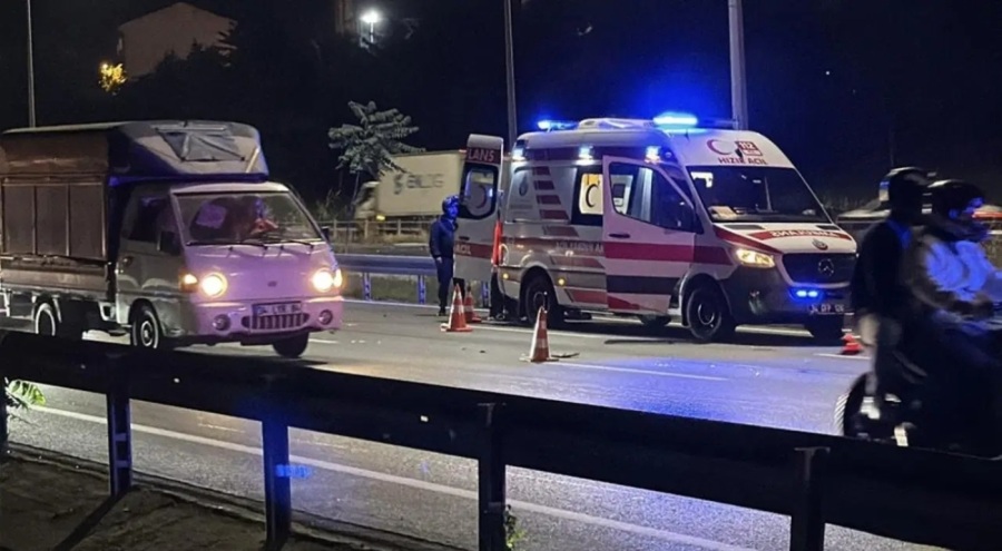 Yola atlayan yaya feci şekilde can verdi
