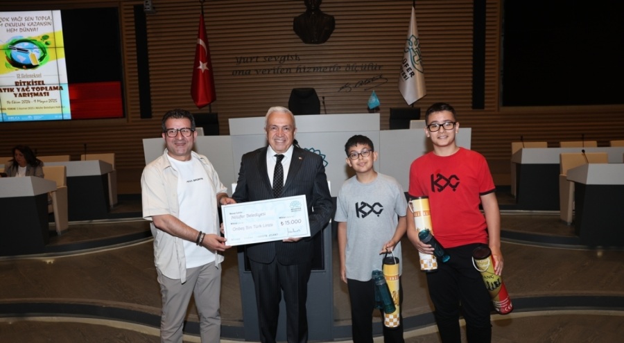 Nilüfer'de öğrenciler çevre için kıyasıya yarıştı
