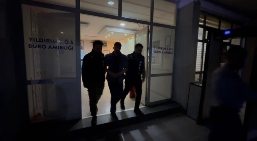 Bursa'da yurtdışına kaçmak isteyen zehir taciri yakalandı!