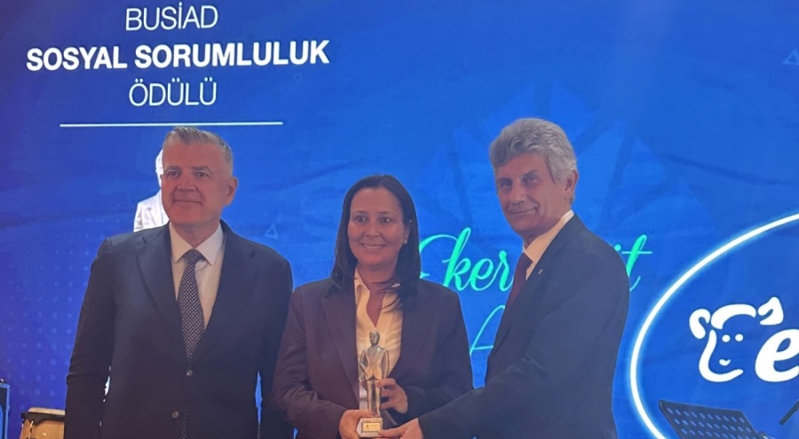 Eker Süt Ürünleri'ne BUSİAD'tan ödül