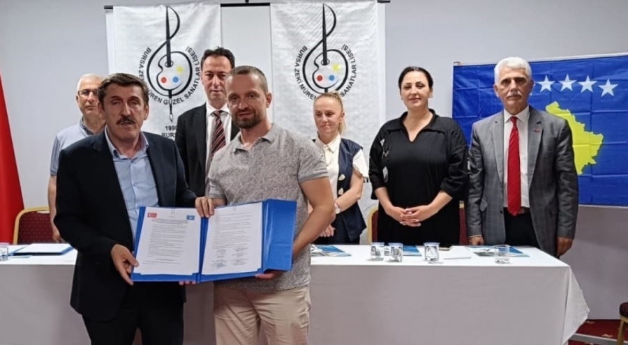 Kosova'dan Bursa'ya sanat ve kardeşlik köprüsü