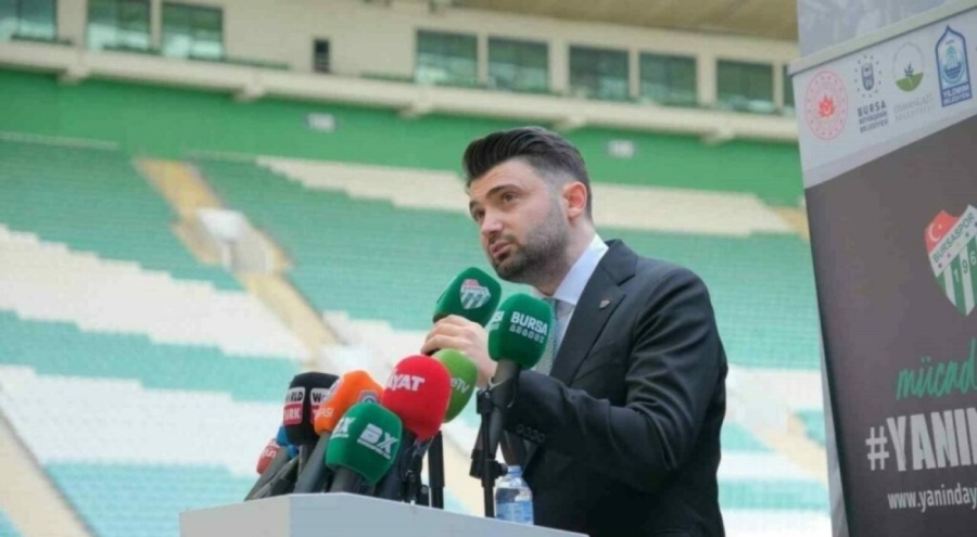 Bursaspor Başkanı Çelik'ten tepki! "TFF'ye başvuracağız"