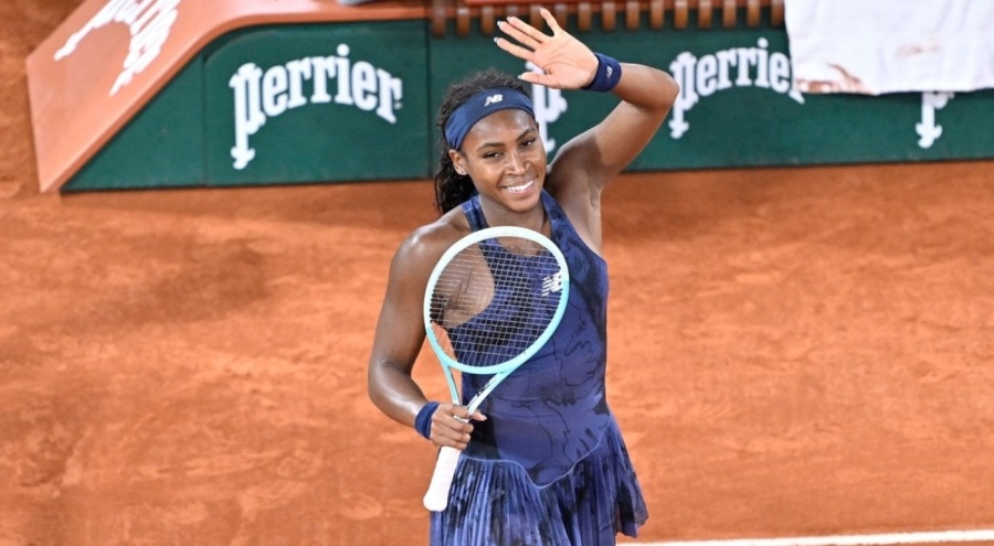Boisson'un peri masalına son veren Coco Gauff, Fransa Açık'ta yarı finale yükseldi